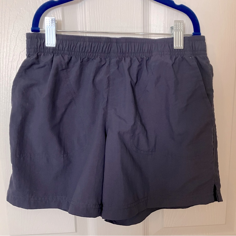 Columbia nylon camp shorts girls Sz XS 4.5” leg